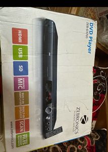 Zebronics Dvd Player Unused