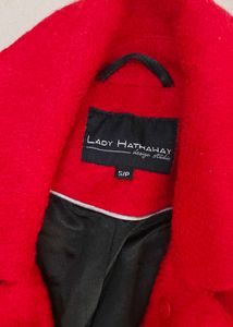 Red Partywear Coat