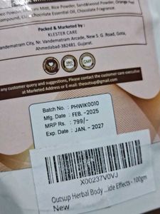 Qutsup Herbal Body Wax Powder