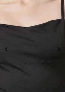 Sleek Black Mini Bodycon Dress