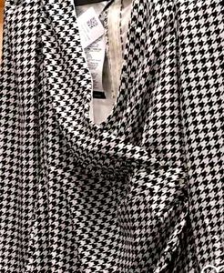 With Tag Houndstooth Mini Dress