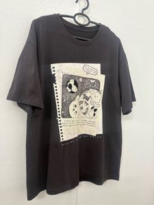 Graphic Print Oversized Tee