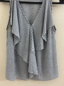 MNG MANGO RUFFLE TOP
