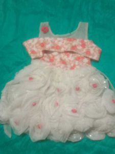 Floral & Ruffle Party Dress
