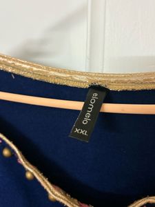 Elegant Floral Print Kurta