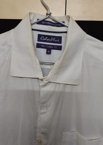 Men&#39;s Color Plus Neo Classic Fit White Shirt