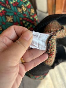 Authentic Christian Dior Patterned Turtleneck Swea