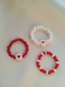 Beaded Rings ❤️