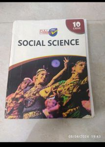 Class 10 Sst Full Marks Book