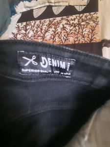 Ripped Black Denim Jeans