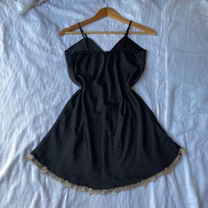 Pinterest Black Lace Detail Cami Slip Dress