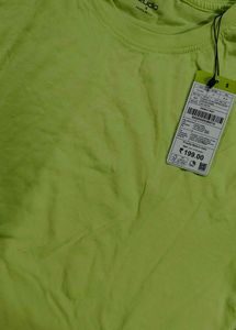 Zudio Green Crew Neck T-Shirt