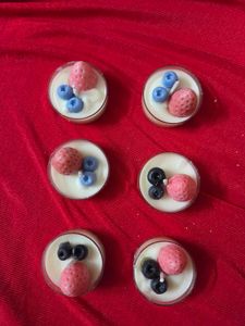 Dessert Candles Scented (6  Pcs)