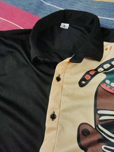 Unique Graphic Print Shirt