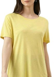 Yellow Casual T-Shirt