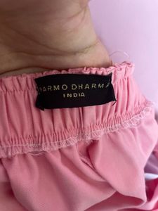 Pink Parachute Cargo Pants