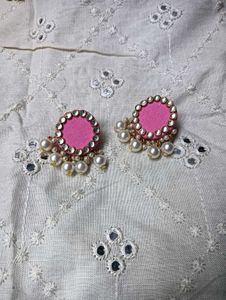 Pink &amp; Pearl Jewelry Set
