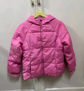 Pink Puffer Jacket