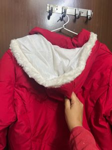 Roly poly Red Down &amp; Parka Coat