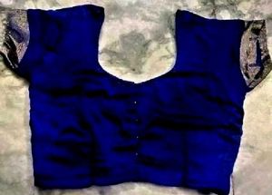 Neavy Blue  Dark colour silk Blouse