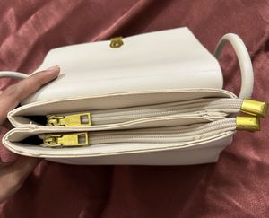 Elegant Ivory Crossbody Bag
