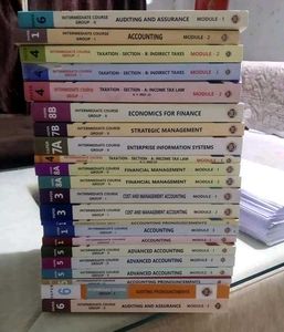 CA INTERMEDIATE BOOKS!! 💗