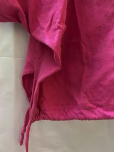 Pink Bow Crop Top