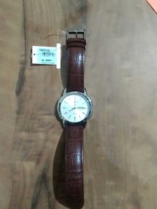 Timex Brown Leather Watch