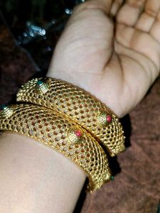 Golden Bangle Set