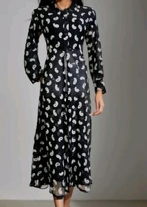 Front open Dress (without Palazzo)