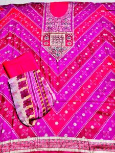 Pink Embroidered Salwar Kameez