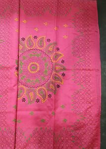Beautiful Kantha Stitch Saree