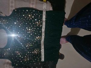 Emerald Green Indian Dress