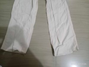 White Wide Leg Pants