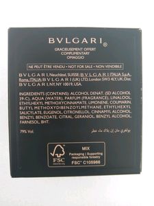 Bvlgari Man In Black Parfum