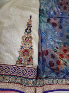 Elegant multicolor Saree