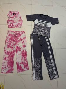 2 Sets  Tie-Dye and Dior Inspired