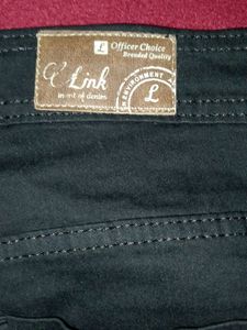 Officer&#39;s Choice Black Denim Jeans For Wom
