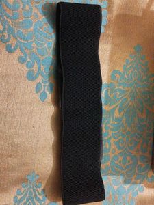 Black Belt with Rhinestone Detail