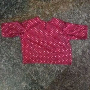 Polka Dot Marron CropTop