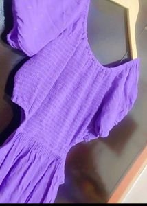 Purple🟣Dress For Girl Or Women 36 Bust