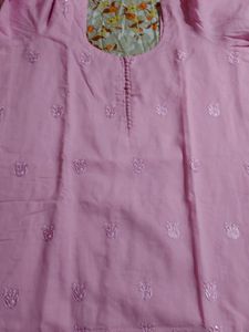 Baby Pink Kurti