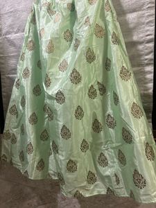 Mint Green Embroidered Kurti