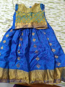 Pure Silk Ethnic Girls Clothing(1-3 year Age)