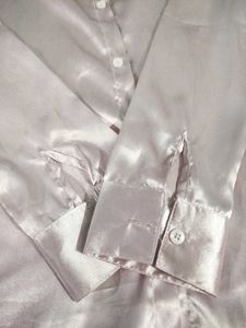 Casual Satin Shirt For Women
