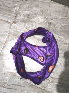 Purple Graphic Panty