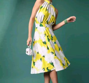 Floral Halterneck dress