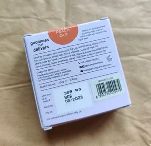 Plum Cheek-A-Boo Matte Blush (121 Peach Out)