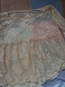 net floral top