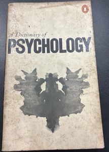 A Dictionary Of Psychology